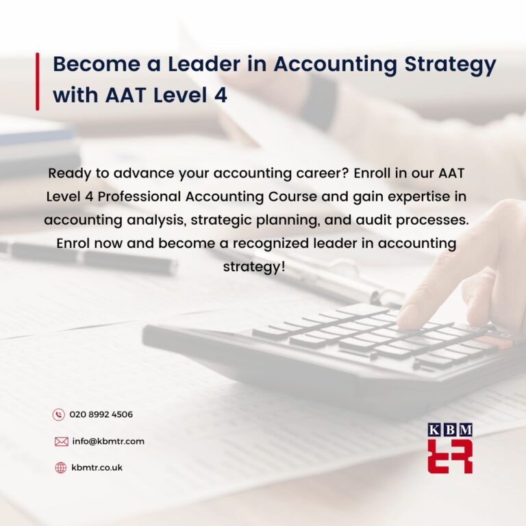 Unlock Your Future with AAT Level Three and Level Four Professional Qualifications